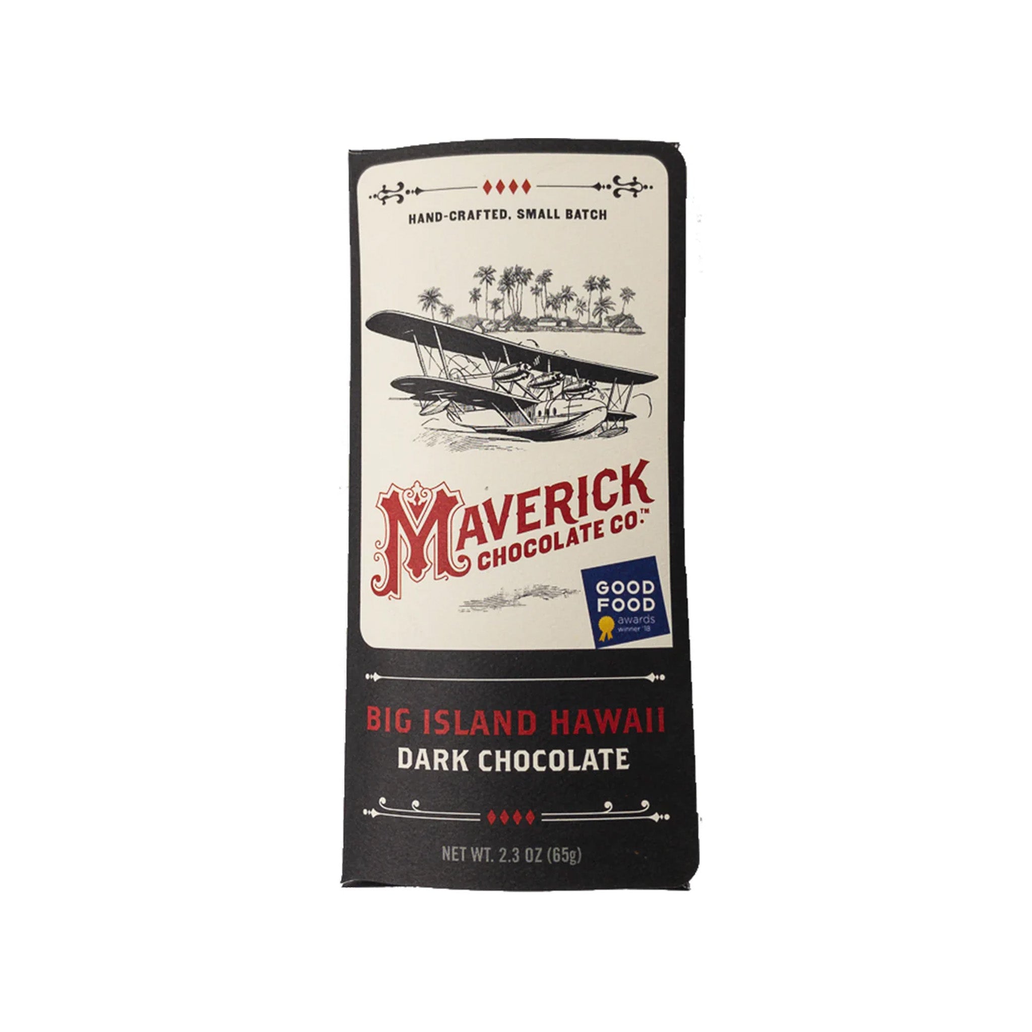 Maverick Chocolate Co. Big Island Hawaii Dark Chocolate