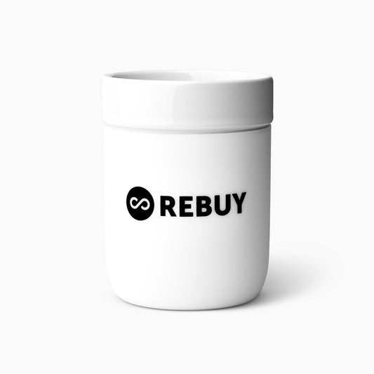 Rebuy Ceramic Tumbler - White